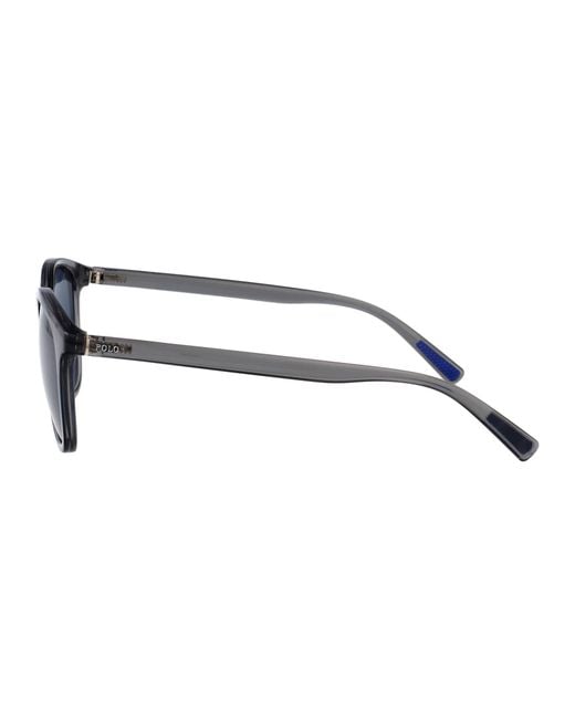 Polo Ralph Lauren Blue Injected Sunglasses for men