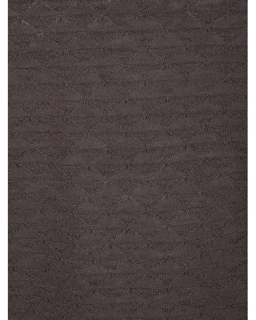 Giorgio Armani Gray Sweaters for men