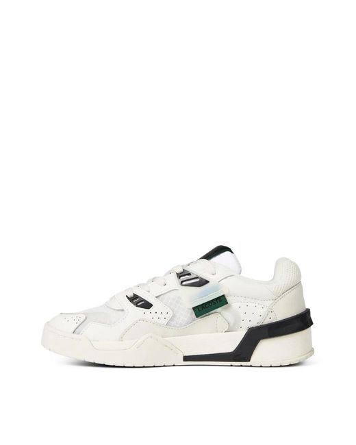 Lacoste White Lt 125 Logo Sneakers