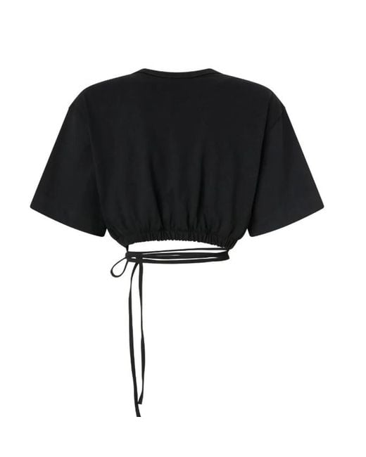Pinko Black Cotton Sweater