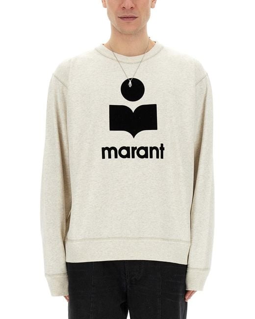 Isabel Marant White Felpa "Mikoy" for men