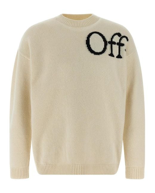Off-White c/o Virgil Abloh White 'Bookish Shared' Sweater