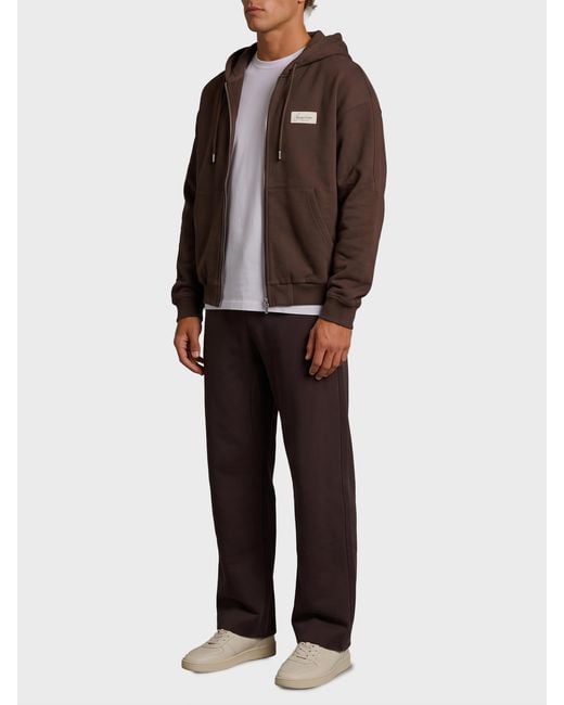 Jacquemus Brown Corso Hoodie for men