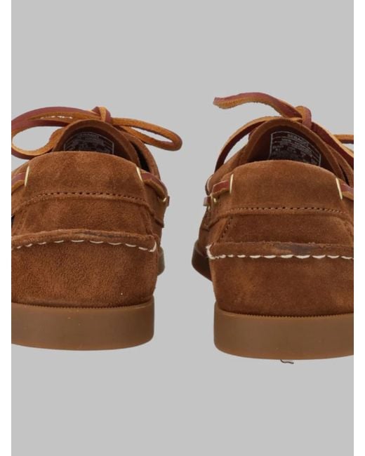 Sebago Brown Mocassino "Portland Artisan" for men