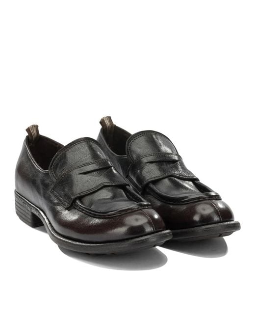 Officine Creative Black "Calixte 020" Loafers