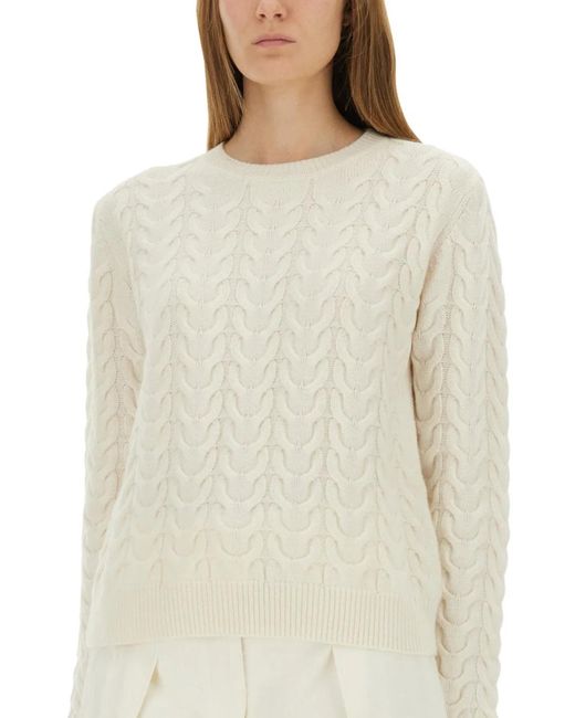 Max Mara Natural Braided Knit "Aramis"