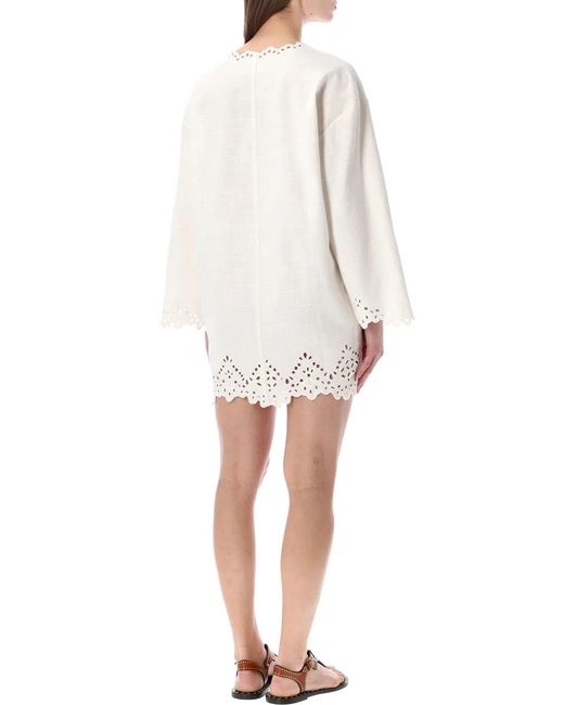 Isabel Marant White Cotton Polyester Sherazade