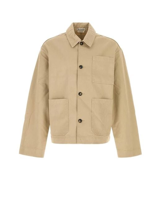J.W. Anderson Natural Cappuccino Cotton Jacket for men