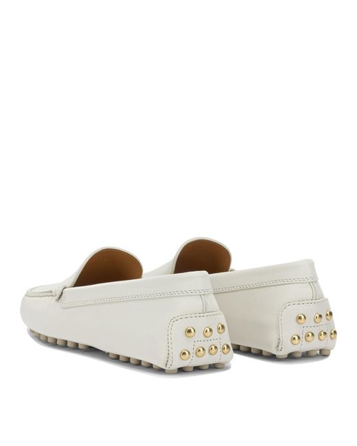 Tod's White Loafers & Slippers