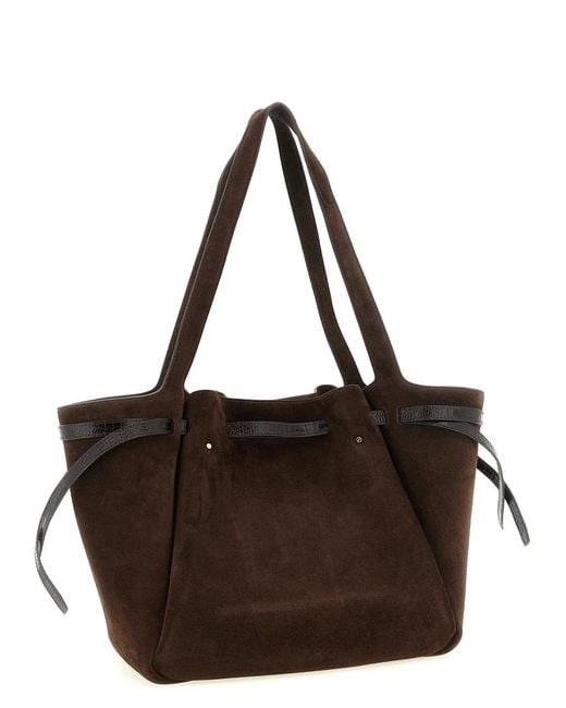 Tory Burch Brown 'Romy' Shopping Bag
