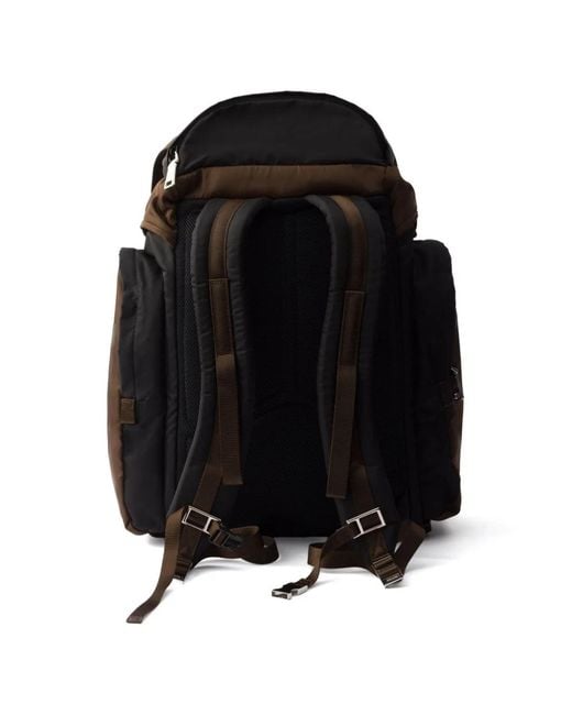 Prada Black Re-Nylon Backpack for men