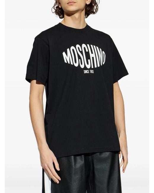 Moschino Couture Black Logo T-Shirt for men