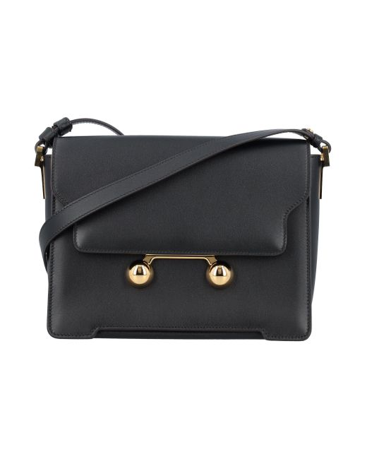 Marni Black New Trunk Shoulder Bag for men