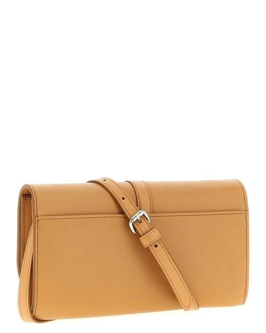 Stella McCartney Orange 'Ryder' Wallet On Chain