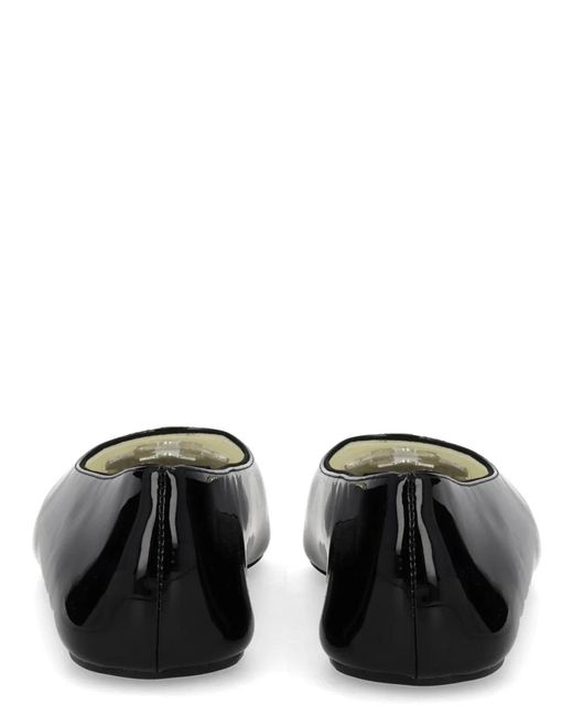 Tory Burch Black Leather Flat