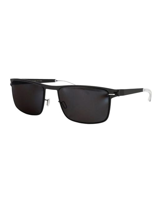 Mykita Black Storm/ Metal Sunglasses