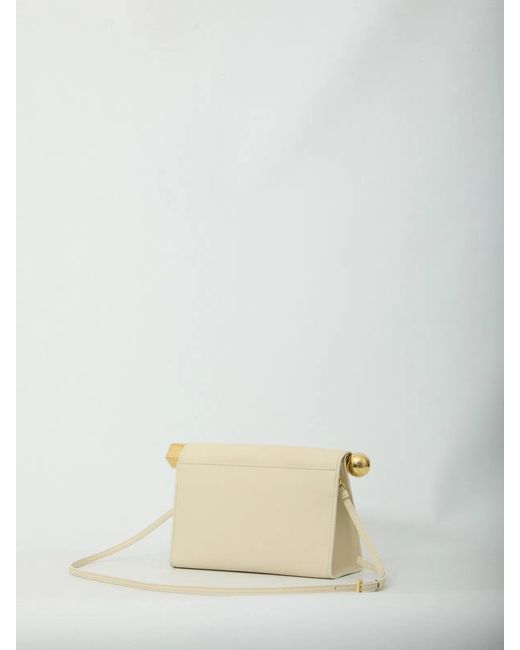 Jacquemus Natural Le Sac Rond Carre
