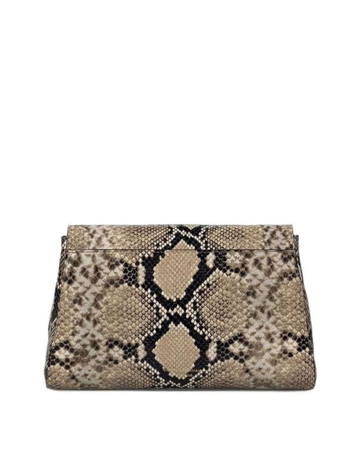 Victoria Beckham White "Dorian" Trapeze Bag