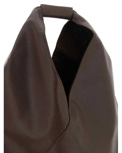 MM6 by Maison Margiela Brown 'Japanese Classic' Medium Handbag
