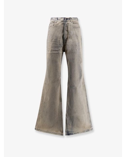 Rick Owens Gray Bolan Bootcut Jeans for men