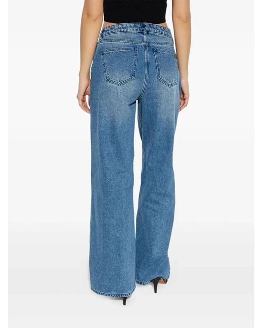 MICHAEL Michael Kors Blue Wide Leg Jeans