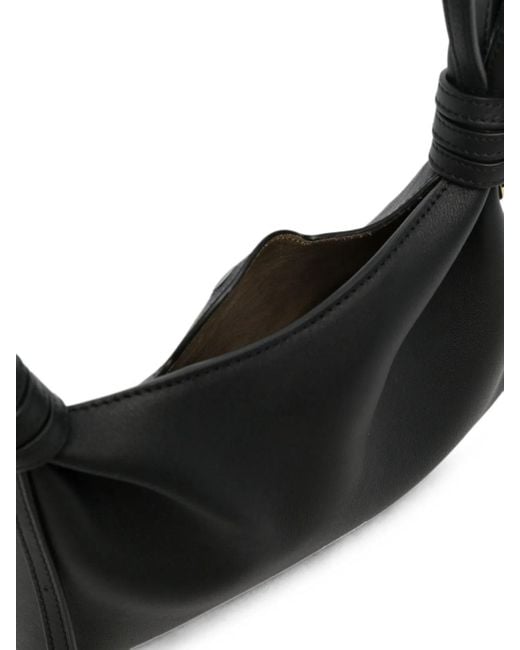 Loewe Black Mini Scarf Leather Shoulder Bag
