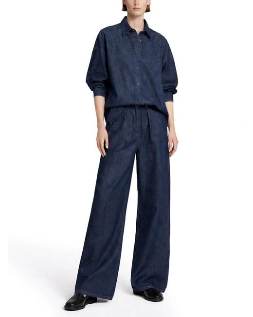 Dries Van Noten Blue Pants "Pamplona"