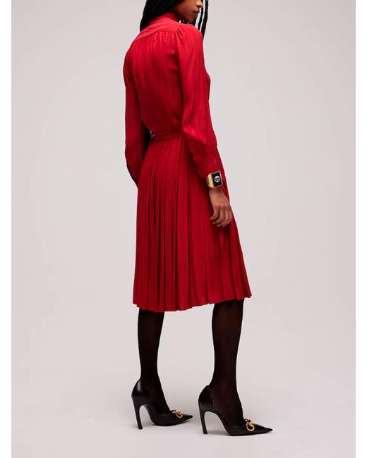 Gucci Red Skirt