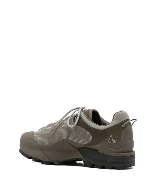 Roa Gray "Hida" Low Top Sneakers