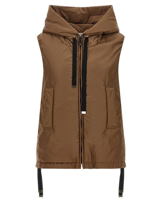 Max Mara Brown 'Greengo' Vest
