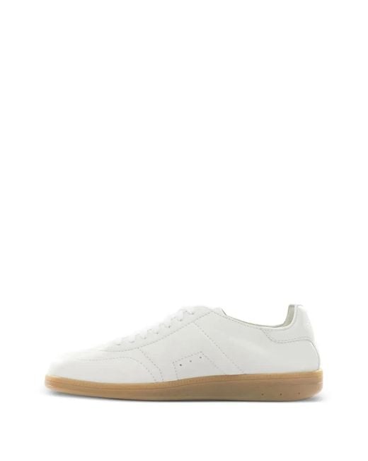 Santoni White "Oly Cube" Sneakers for men