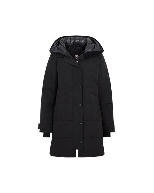 Canada Goose Black Shelburne Parka Jacket