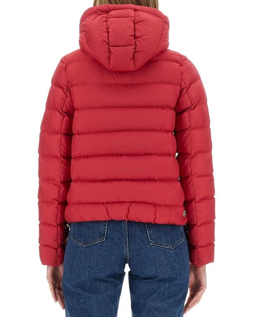 Colmar Red Jacket With Logo