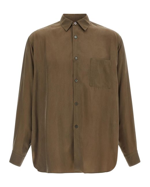 Ssstein Green Copper Blouse for men