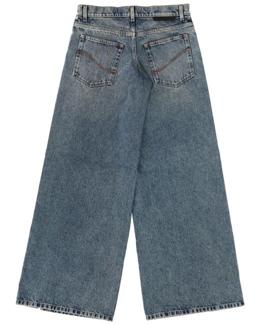 Stella McCartney Blue Jeans With Laces