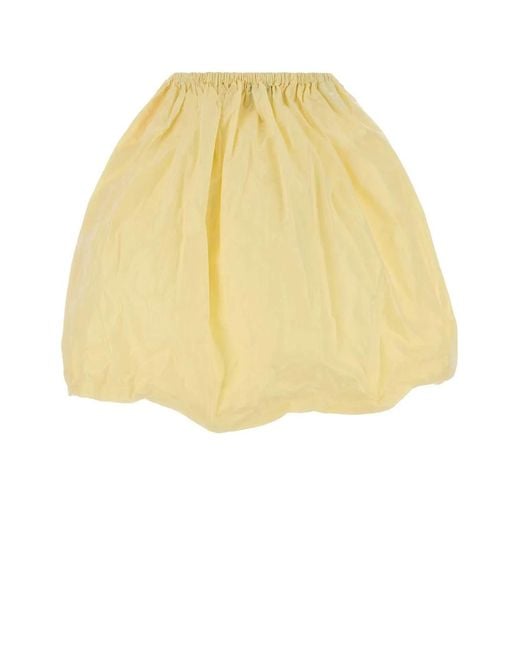 Prada Yellow Gonne