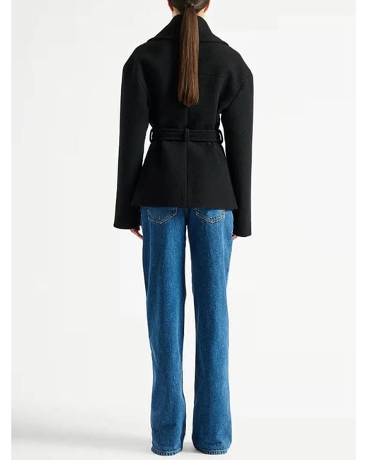 Balmain Black Short Coat