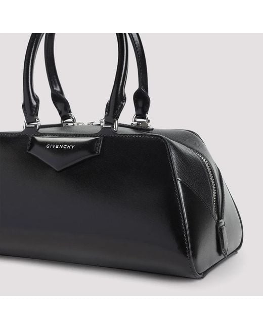 Givenchy Black Calf Leather Shoulder Bags