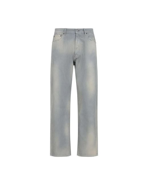 Prada Gray Corduroy Pants for men