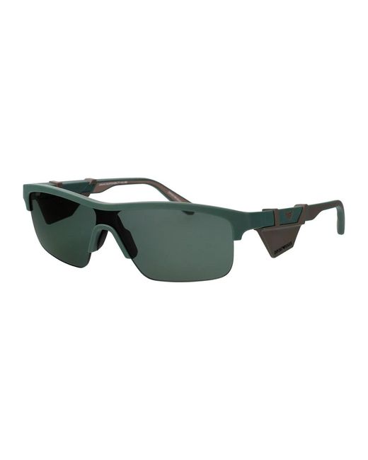 Emporio Armani Green Matte Alpine Injected Sunglasses