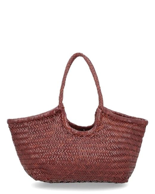 Dragon Diffusion Red Borsa "Nantucket Basket" Large