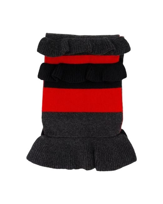 Simone Rocha Black Daisy Scarf