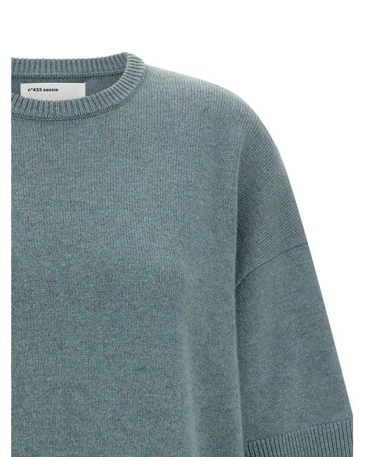 Extreme Cashmere Blue 'N°433 Sassie' Sweater