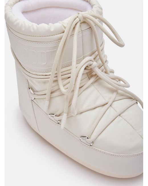 Moon Boot White Mb Icon Low Rubber