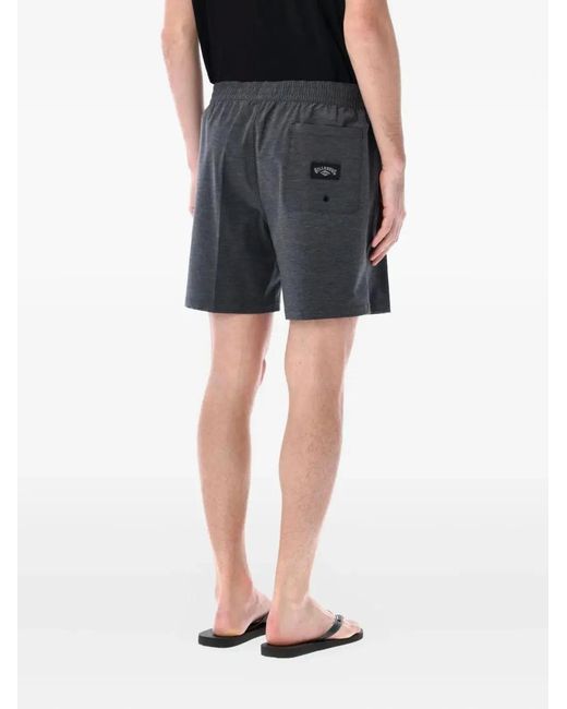 Billabong Black Every Other Day Layback 16" Swim Trunks for men