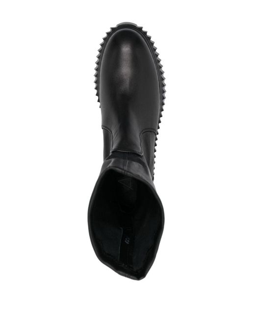 Agl Attilio Giusti Leombruni Black Leather Shoes