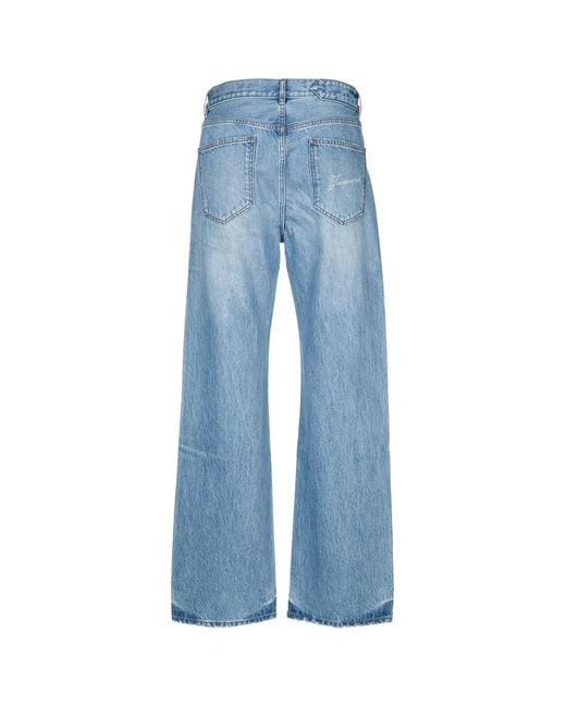 Jacquemus Blue Le De-Nimes Droit for men