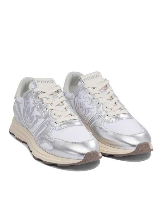 Pinko White Zoe Sneakers