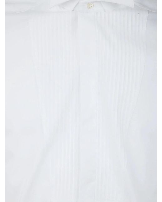 Tintoria Mattei 954 White Ceremony Shirt for men