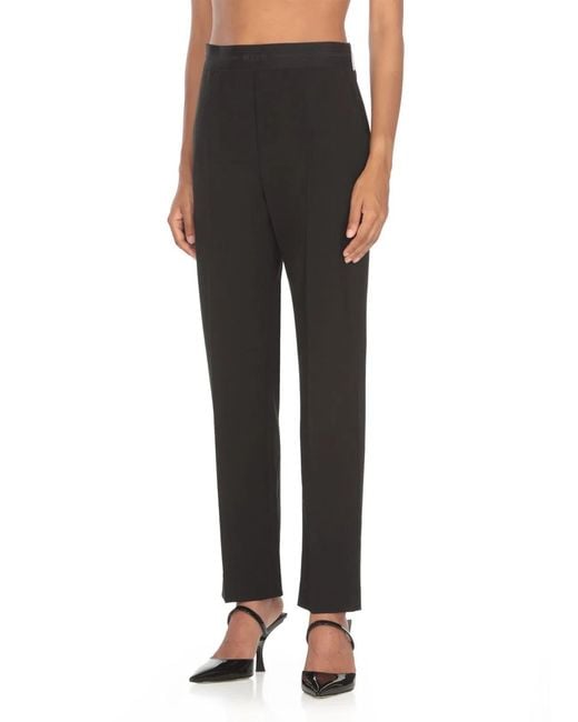 MSGM Black Wool Pants